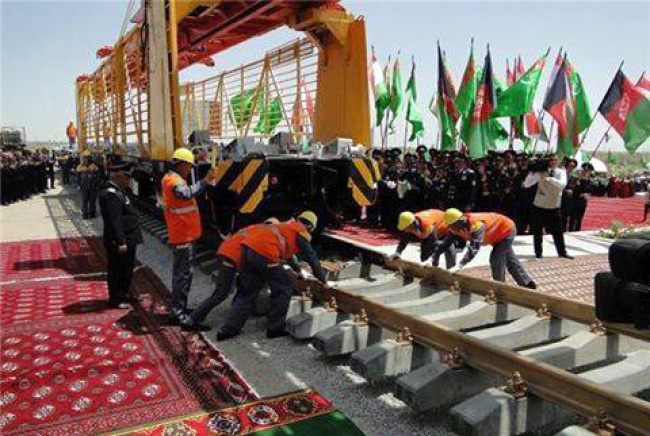 RPT-Turkmenistan Launches Railway to Afghanistan to Boost Exports